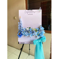 Flower Box-Bunga Biru